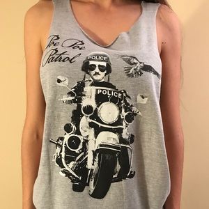 Poe Poe Patrol Edgar Allen Poe Tank Top